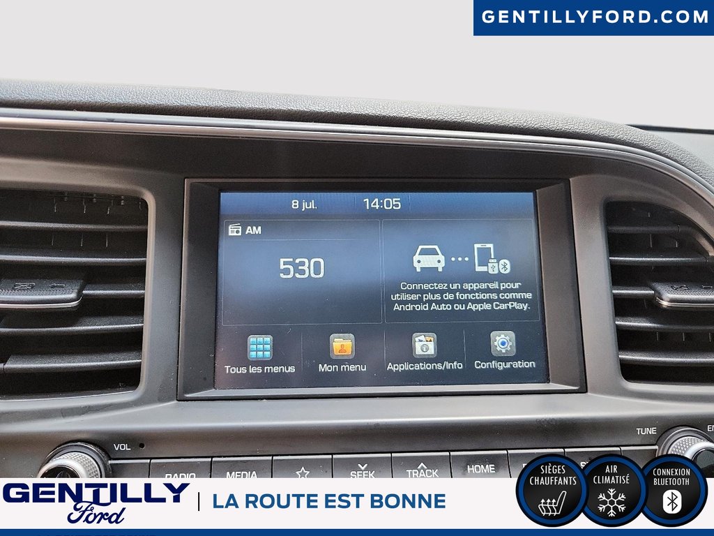 2019 Hyundai Elantra Sport in Bécancour (Gentilly Sector), Quebec - 17 - w1024h768px