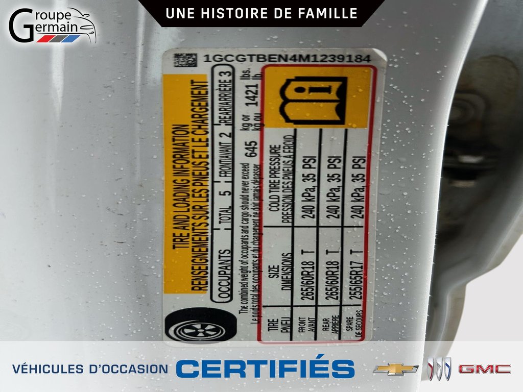 2021 Chevrolet Colorado in St-Raymond, Quebec - 51 - w1024h768px
