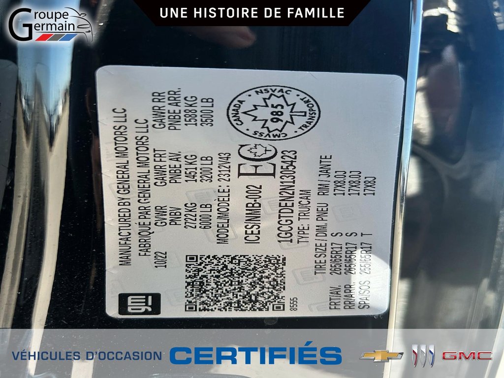 2022 Chevrolet Colorado à St-Raymond, Québec - 26 - w1024h768px