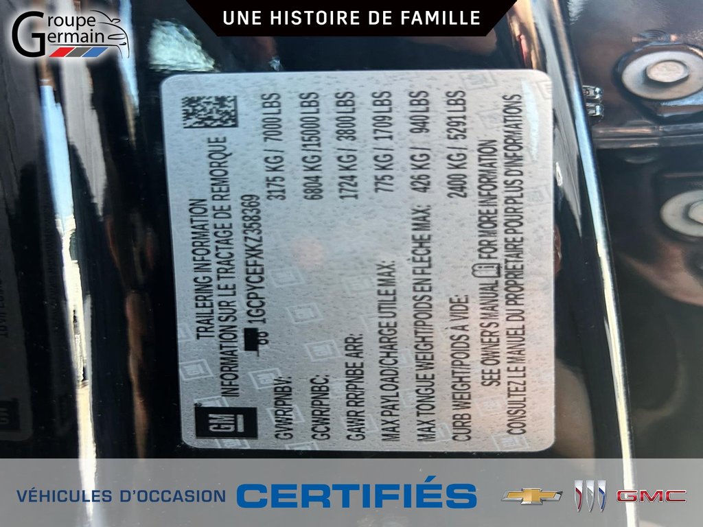 2019 Chevrolet Silverado 1500 in St-Raymond, Quebec - 49 - w1024h768px