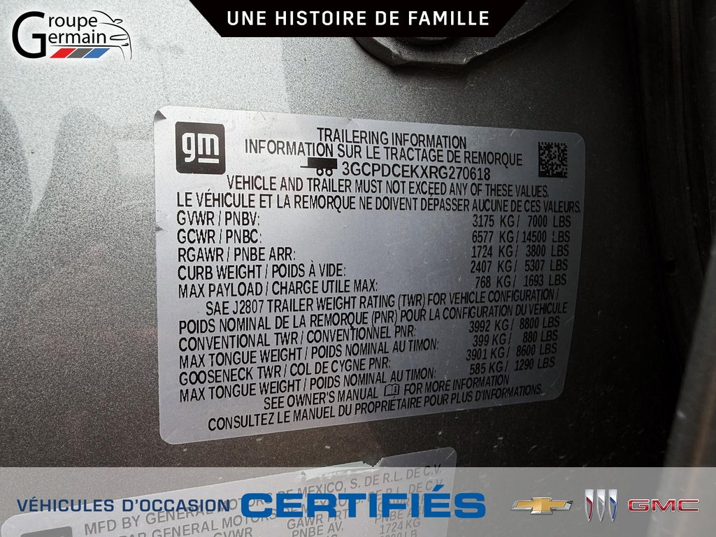 2024 Chevrolet Silverado 1500 in St-Raymond, Quebec - 27 - w1024h768px