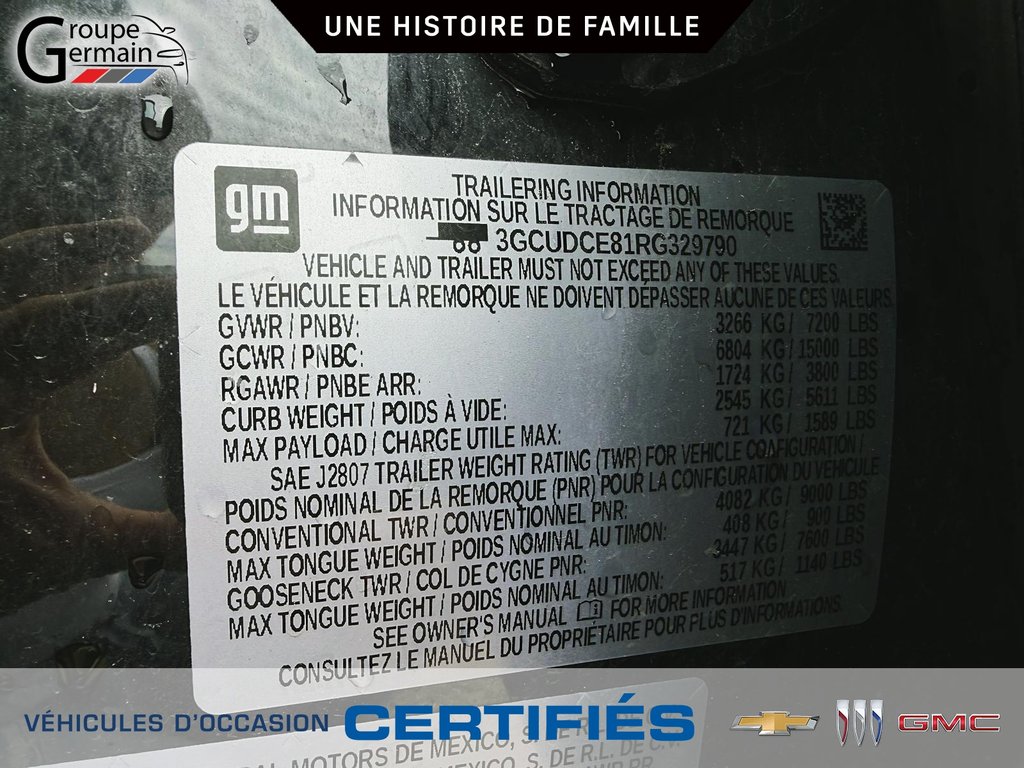 2024 Chevrolet Silverado 1500 in St-Raymond, Quebec - 25 - w1024h768px
