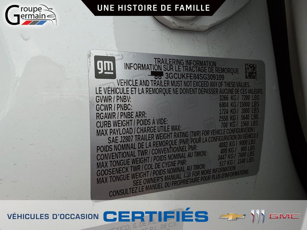 2025 Chevrolet Silverado 1500 in St-Raymond, Quebec - 35 - w1024h768px