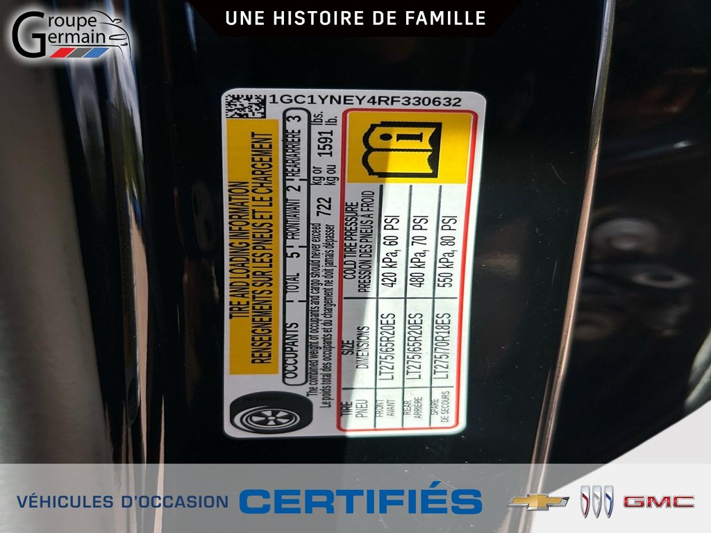 2024 Chevrolet Silverado 2500 à St-Raymond, Québec - 28 - w1024h768px
