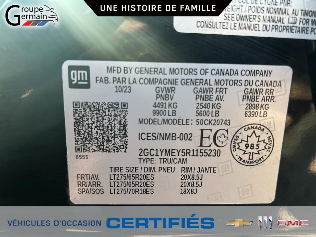 2024 Chevrolet Silverado 2500 in St-Raymond, Quebec - 27 - w1024h768px