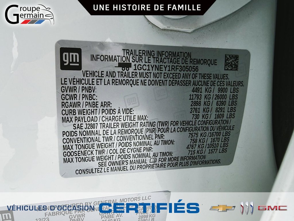 2024 Chevrolet Silverado 2500 in St-Raymond, Quebec - 26 - w1024h768px