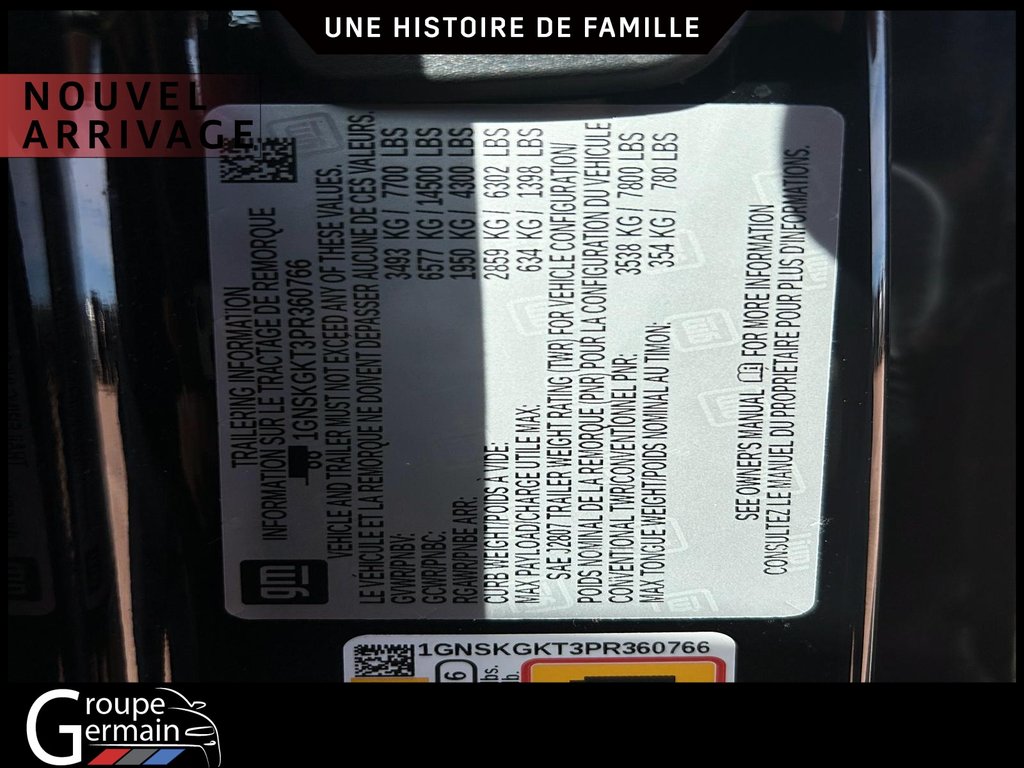 2023 Chevrolet Suburban à St-Raymond, Québec - 27 - w1024h768px