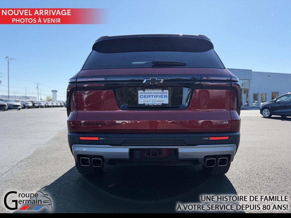 2025 Chevrolet Traverse in St-Raymond, Quebec - 5 - w1024h768px