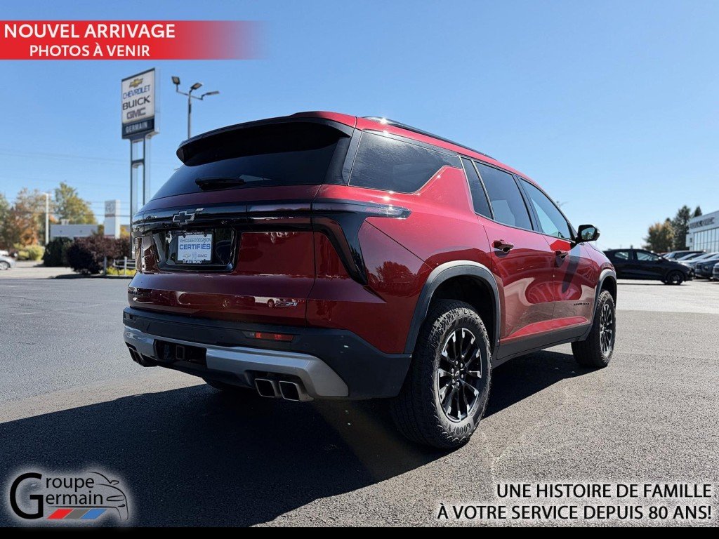 2025 Chevrolet Traverse in St-Raymond, Quebec - 4 - w1024h768px