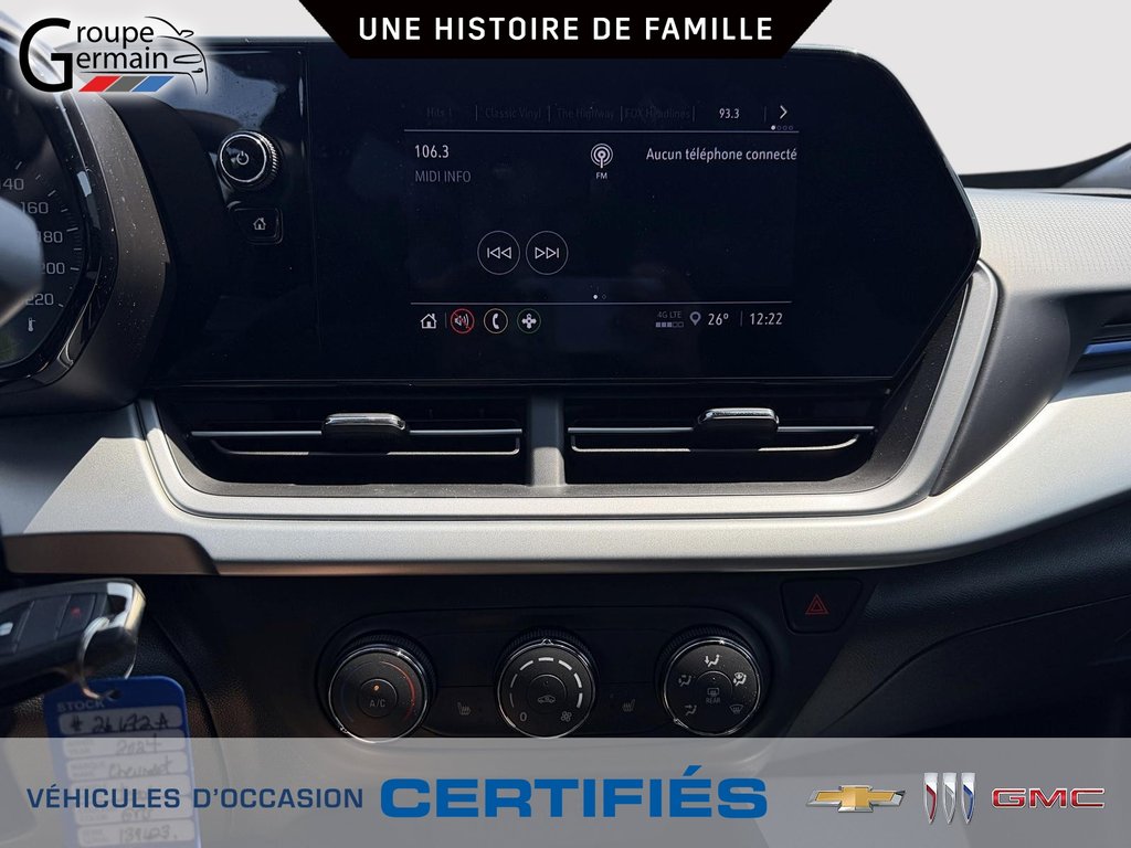 2024 Chevrolet TRAX LS à St-Raymond, Québec - 23 - w1024h768px