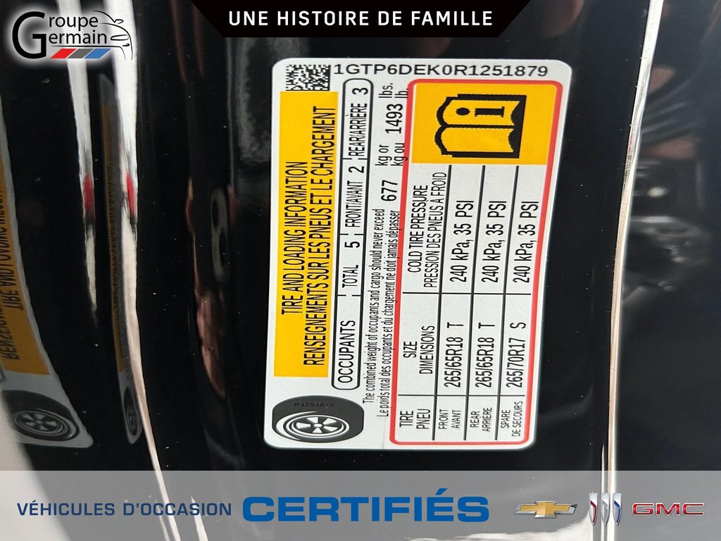 2024 GMC Canyon à St-Raymond, Québec - 26 - w1024h768px