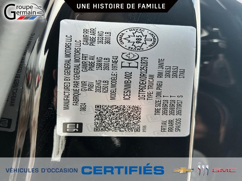 2024 GMC Canyon à St-Raymond, Québec - 25 - w1024h768px