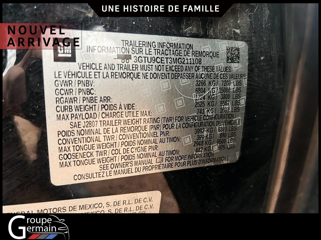 2021 GMC Sierra 1500 in St-Raymond, Quebec - 18 - w1024h768px