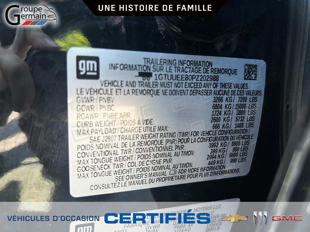 2023 GMC Sierra 1500 in St-Raymond, Quebec - 30 - w1024h768px