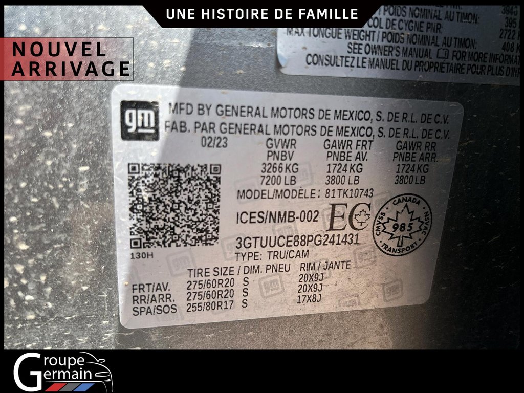 2023 GMC Sierra 1500 in St-Raymond, Quebec - 35 - w1024h768px