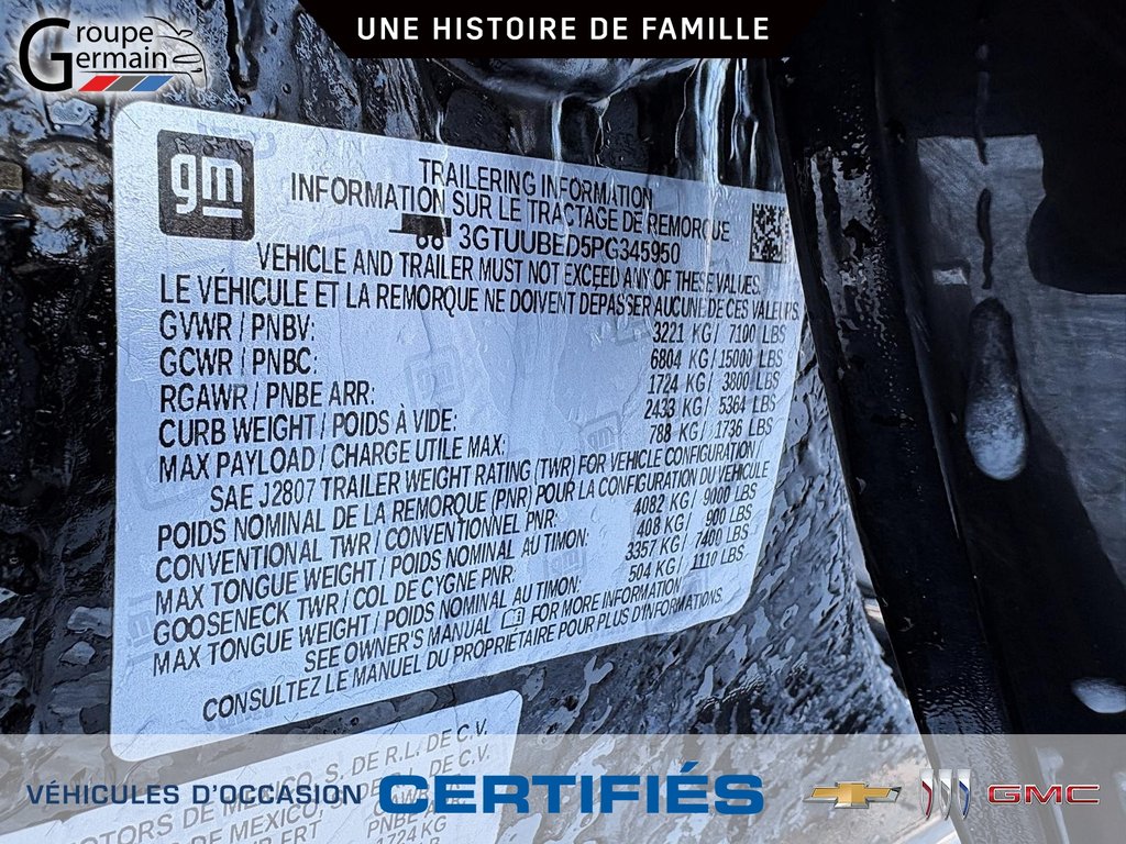 2023 GMC Sierra 1500 in St-Raymond, Quebec - 32 - w1024h768px