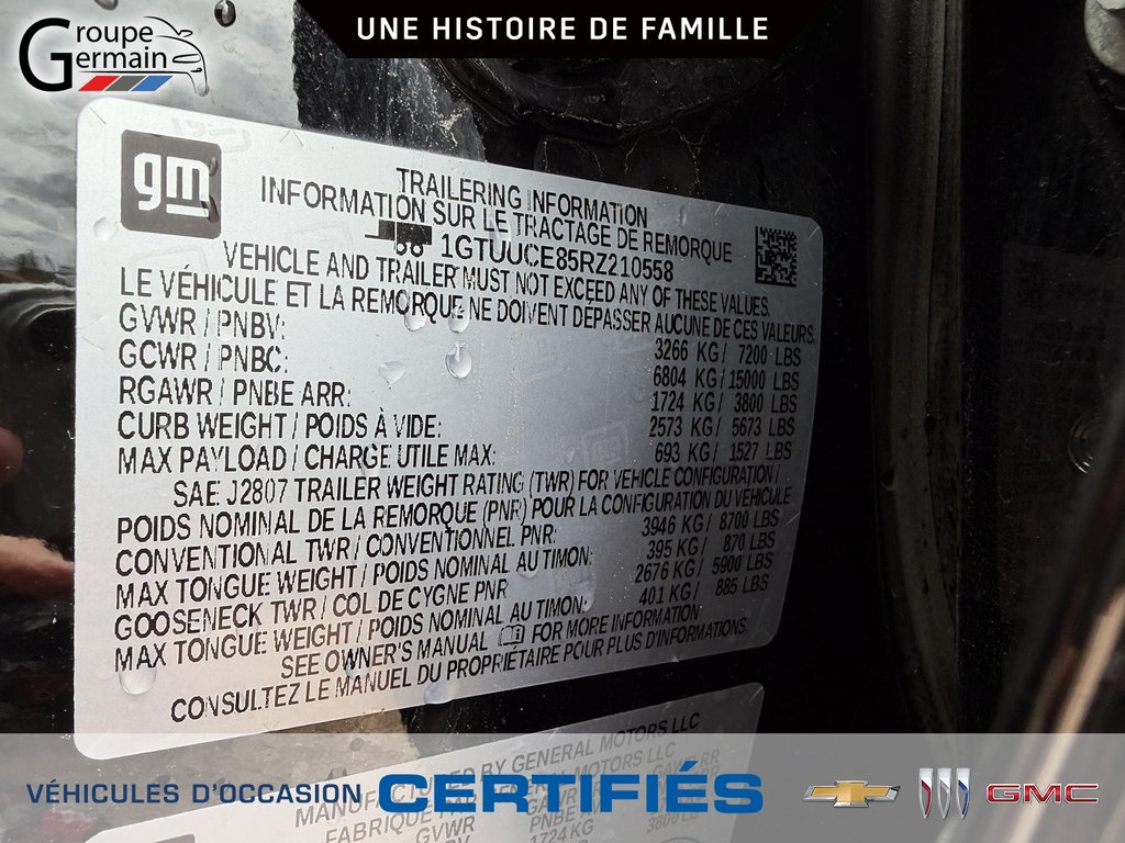 2024 GMC Sierra 1500 in St-Raymond, Quebec - 31 - w1024h768px