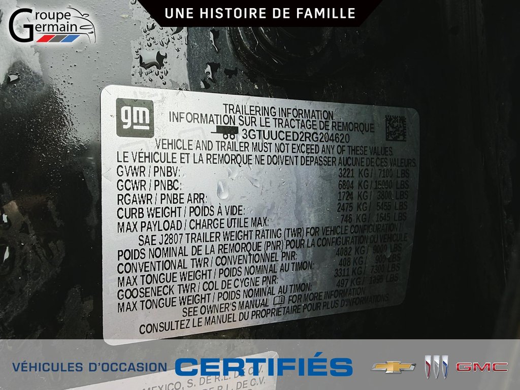 2024 GMC Sierra 1500 in St-Raymond, Quebec - 29 - w1024h768px
