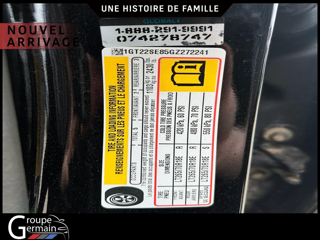 2016 GMC SIERRA 2500 à St-Raymond, Québec - 22 - w1024h768px