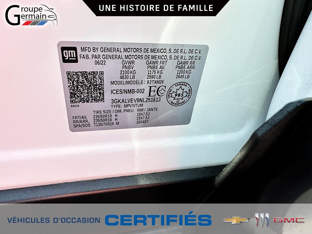 2022 GMC Terrain in St-Raymond, Quebec - 30 - w1024h768px