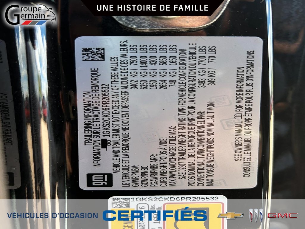 2023 GMC Yukon à St-Raymond, Québec - 33 - w1024h768px