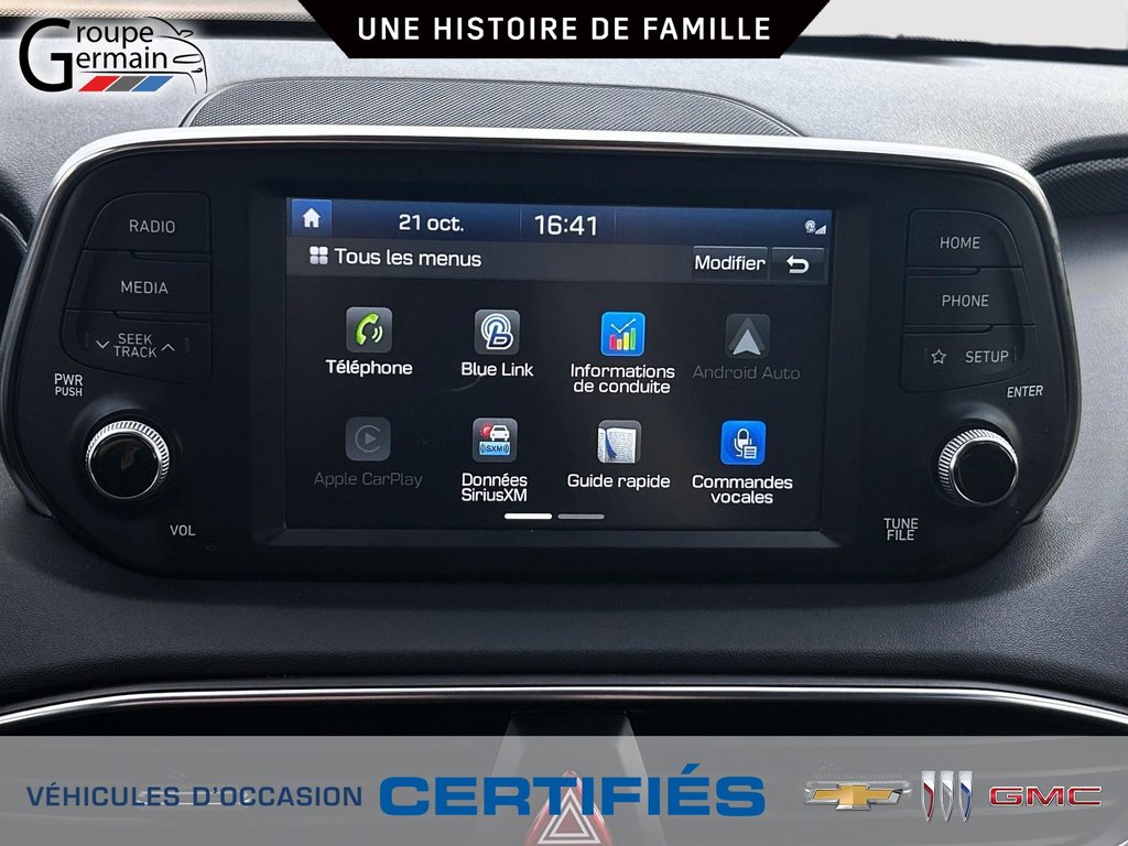 2020 Hyundai Santa Fe in St-Raymond, Quebec - 21 - w1024h768px