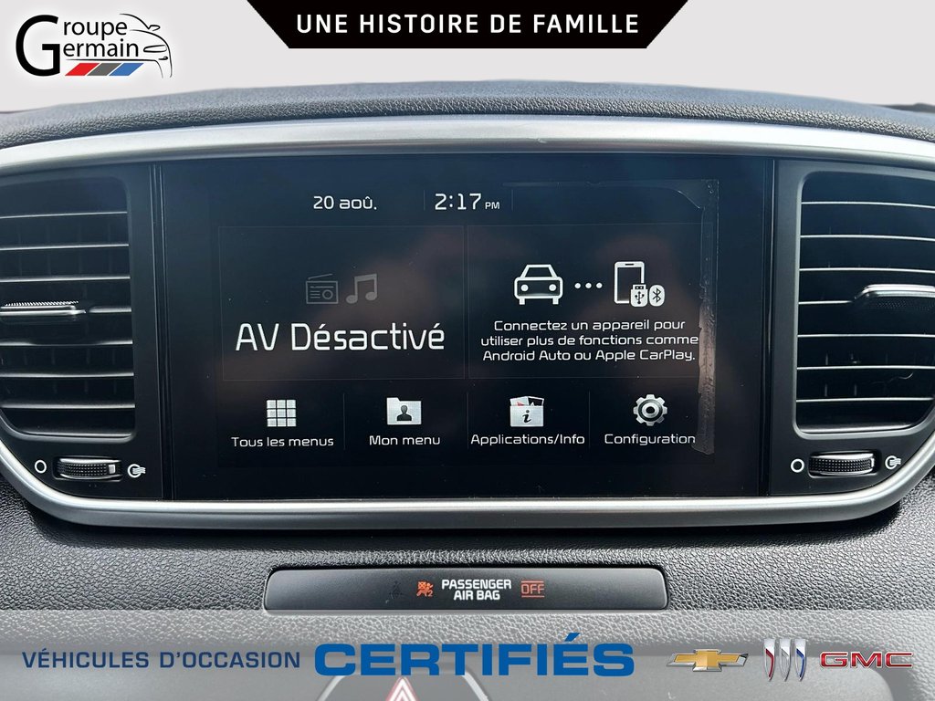 2020 Kia Sportage in St-Raymond, Quebec - 20 - w1024h768px