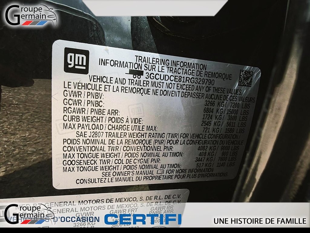 2024 Chevrolet Silverado 1500 in Donnacona, Quebec - 53 - w1024h768px