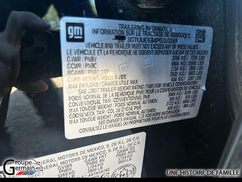 2023 GMC Sierra 1500 in Donnacona, Quebec - 29 - w1024h768px