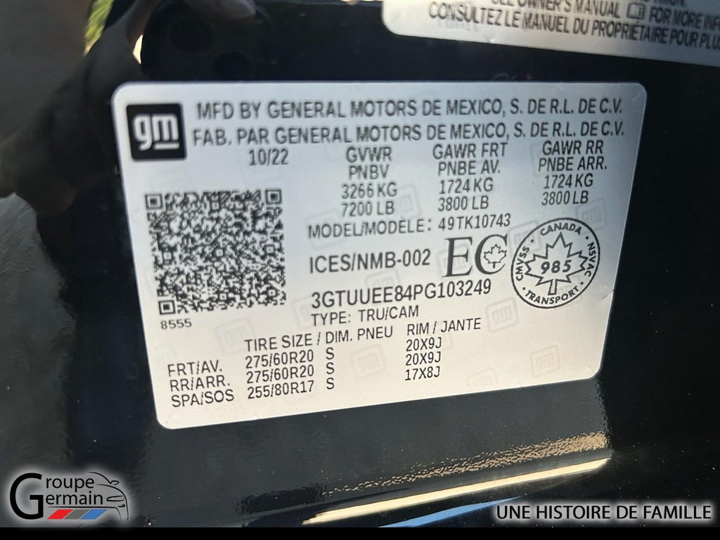 2023 GMC Sierra 1500 in Donnacona, Quebec - 30 - w1024h768px