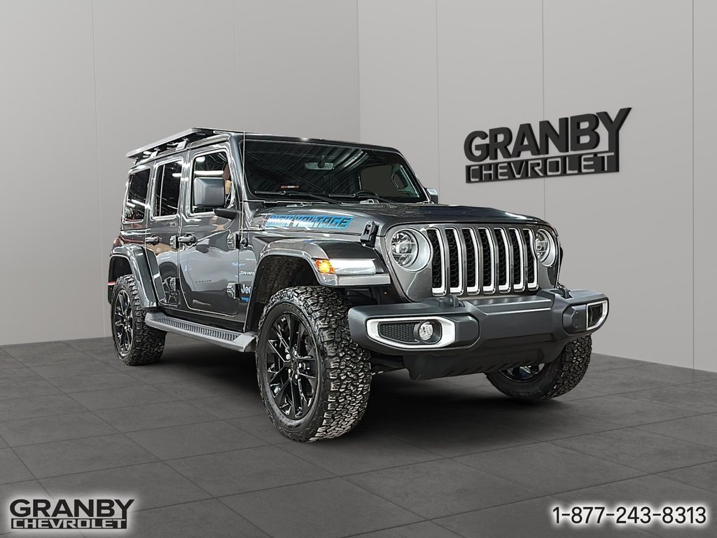 Jeep Wrangler 4xe Unlimited Sahara 2021 à Granby, Québec - 3 - w1024h768px