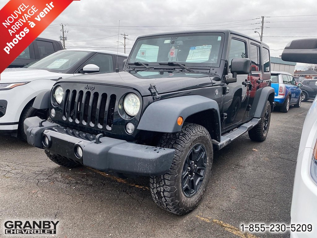 Jeep WRANGLER JK UNLIMITED Willys Wheeler 2 TOITS 2018 à Granby, Québec - 1 - w1024h768px