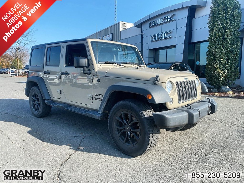 Wrangler Unlimited Sport 2017 à Granby, Québec - 2 - w1024h768px