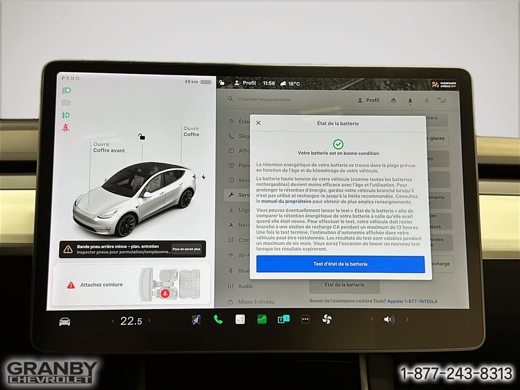 2021 Tesla Model Y in Granby, Quebec - 24 - w1024h768px