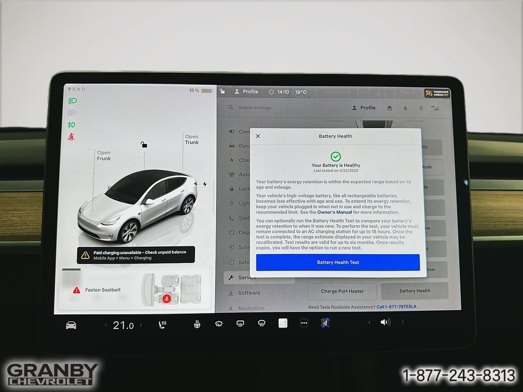 2022 Tesla Model Y in Granby, Quebec - 24 - w1024h768px