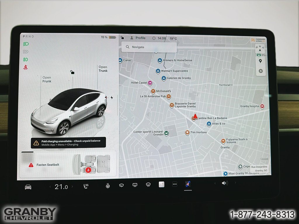 2022 Tesla Model Y in Granby, Quebec - 23 - w1024h768px
