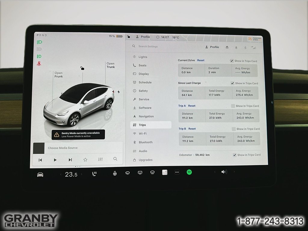 2022 Tesla Model Y in Granby, Quebec - 16 - w1024h768px