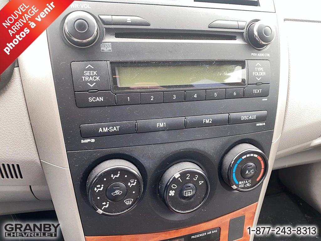 2010 Toyota Corolla Le autom VEHICULE VENDU SANS GARANTIE in Granby, Quebec - 14 - w1024h768px