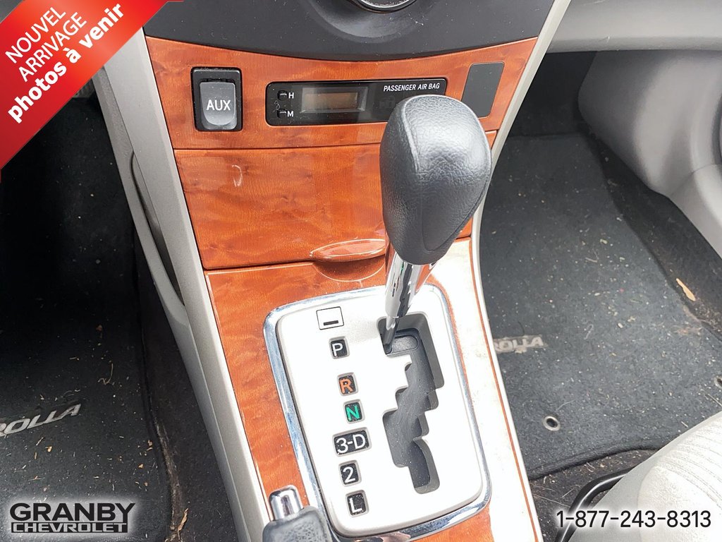 2010 Toyota Corolla Le autom VEHICULE VENDU SANS GARANTIE in Granby, Quebec - 15 - w1024h768px