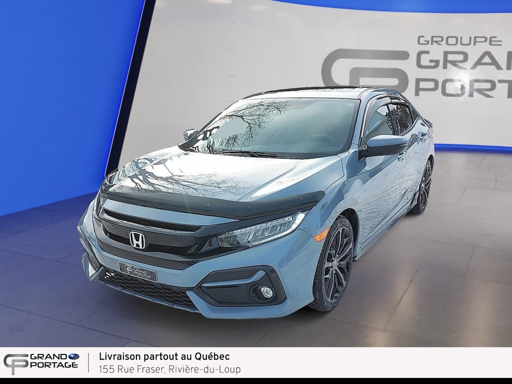 2021 Honda Civic Sport Touring, boîte manuelle à traction avant in Rivière-du-loup, Quebec - 1 - w1024h768px