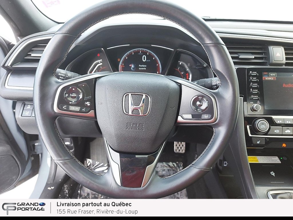 2021 Honda Civic Sport Touring, boîte manuelle à traction avant in Rivière-du-loup, Quebec - 12 - w1024h768px
