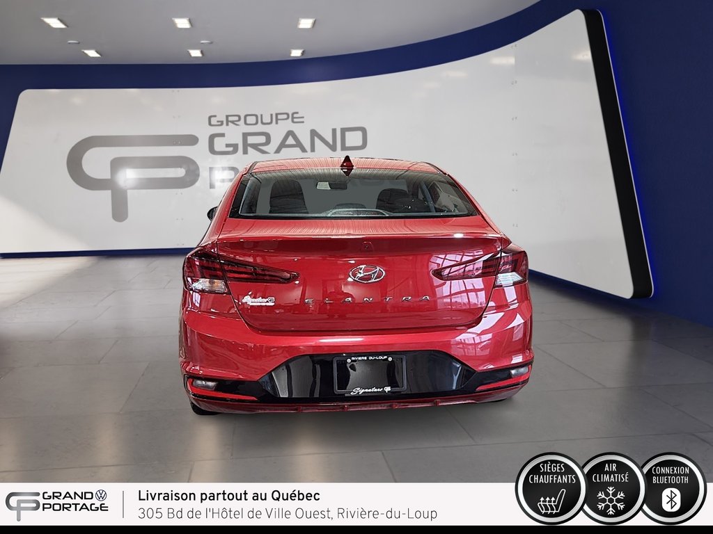Hyundai Elantra Luxury, CVT à traction avant 2020 à Rivière-du-loup, Québec - 11 - w1024h768px
