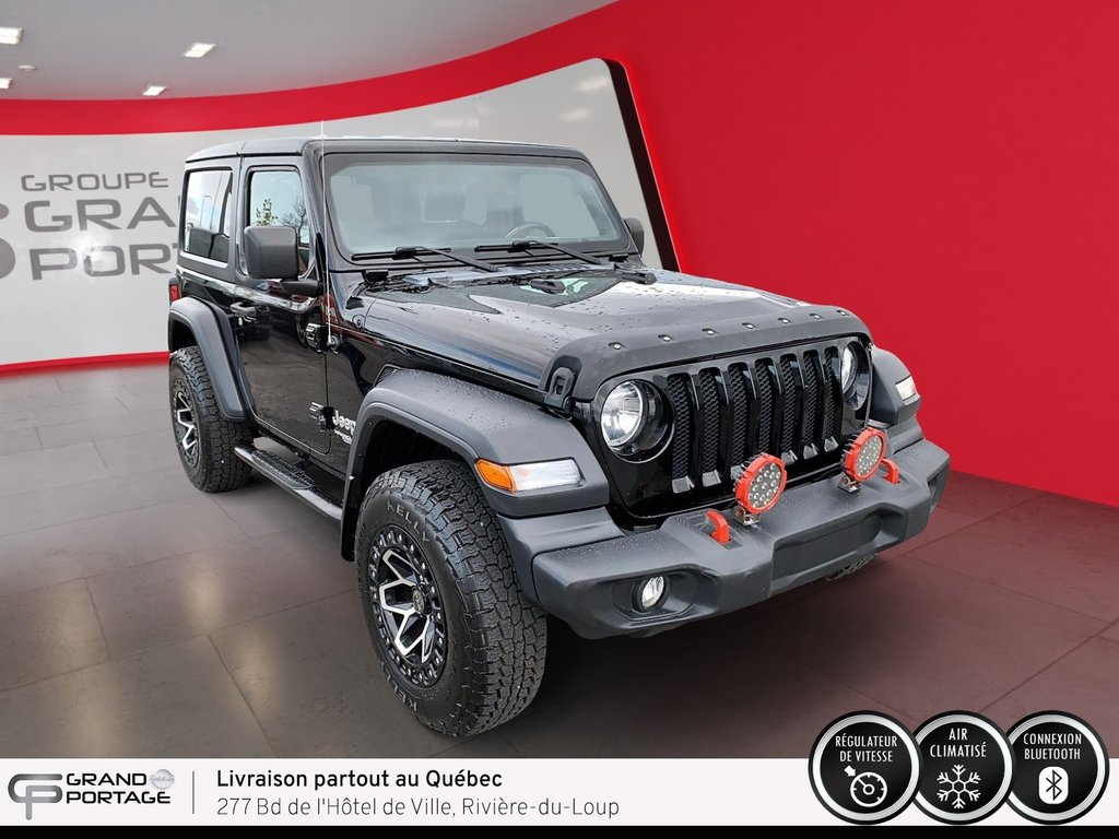 Jeep Wrangler Unlimited Sport, boîte automatique à 4 roues motrices 2018 à Rivière-du-loup, Québec - 3 - w1024h768px