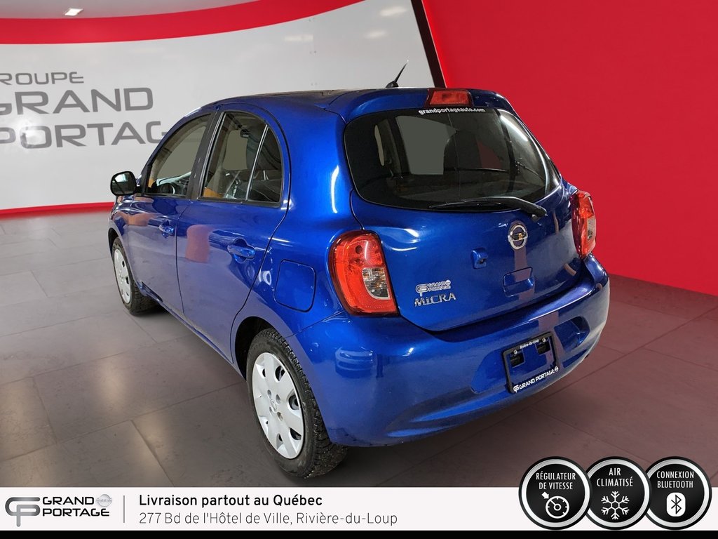 Nissan Micra SV, boîte automatique à traction avant 2019 à Rivière-du-loup, Québec - 7 - w1024h768px
