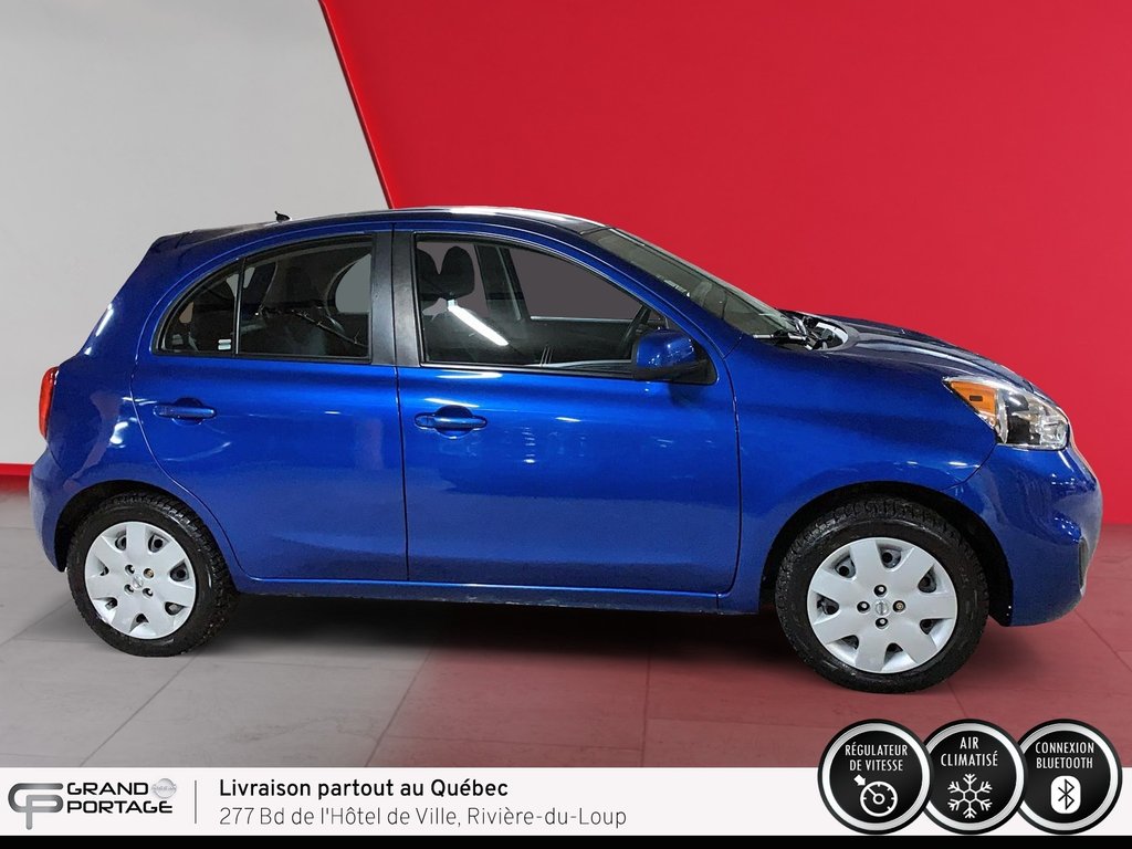 Nissan Micra SV, boîte automatique à traction avant 2019 à Rivière-du-loup, Québec - 4 - w1024h768px