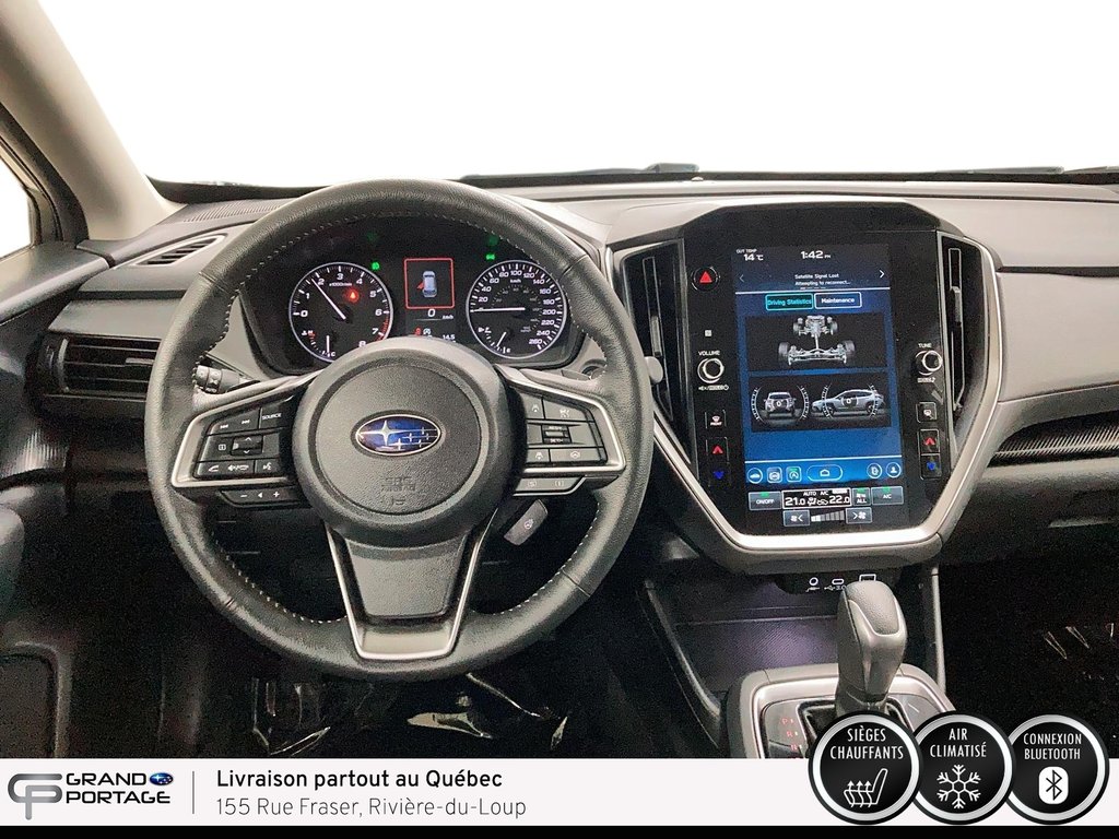 Subaru Crosstrek Touring, CVT à traction Intégrale 2024 à Rivière-du-loup, Québec - 15 - w1024h768px