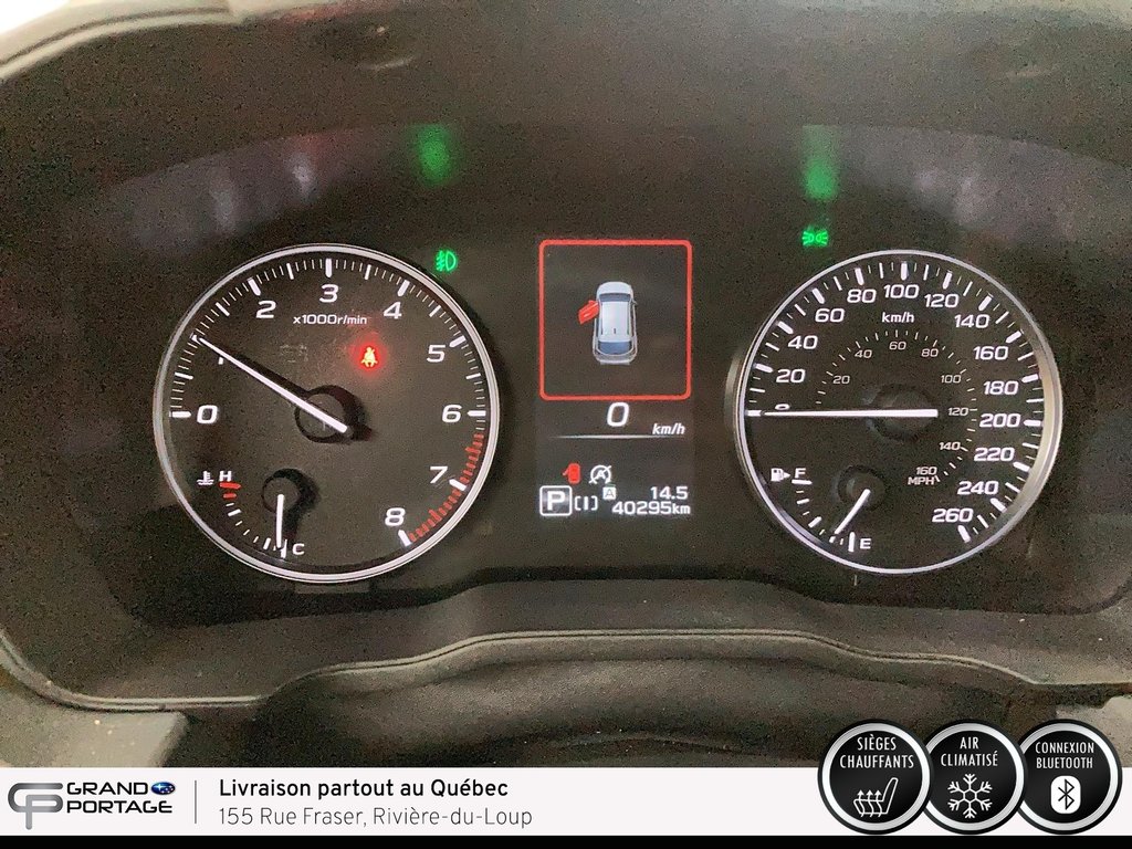 Subaru Crosstrek Touring, CVT à traction Intégrale 2024 à Rivière-du-loup, Québec - 18 - w1024h768px