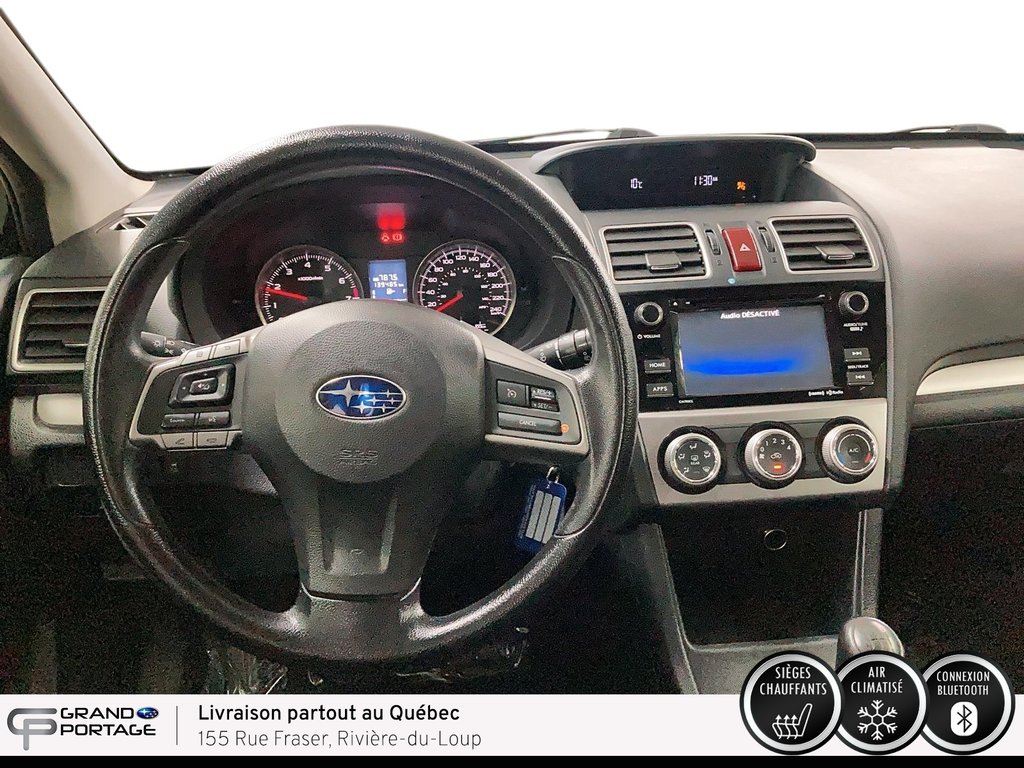 Subaru Impreza 2,0i avec groupe tourisme, boîte manuelle à traction intégrale 2016 à Rivière-du-loup, Québec - 15 - w1024h768px