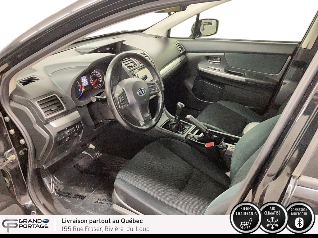 Subaru Impreza 2,0i avec groupe tourisme, boîte manuelle à traction intégrale 2016 à Rivière-du-loup, Québec - 12 - w1024h768px
