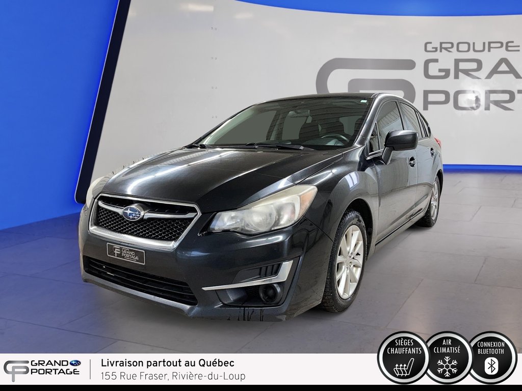 Subaru Impreza 2,0i avec groupe tourisme, boîte manuelle à traction intégrale 2016 à Rivière-du-loup, Québec - 1 - w1024h768px